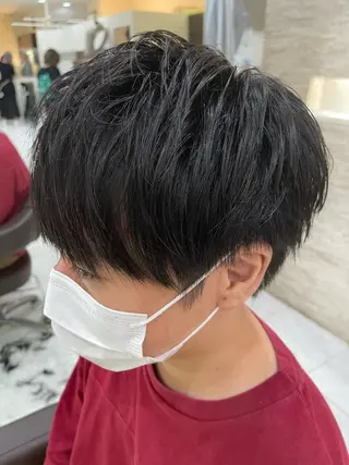 ショート ❄️メンズカット 落合諒❄️のヘアスタイル