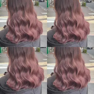 セミロング カラー 大人可愛い透明感🌟 小顔・韓国髪🌟野中のヘアスタイル