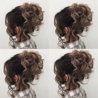 セミロング ヘアアレンジ 🌷MAYU 🌷のヘアスタイル