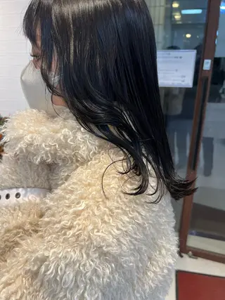 ロング 🫧‪満足度100% 🫧縮毛矯正OMAEのヘアスタイル