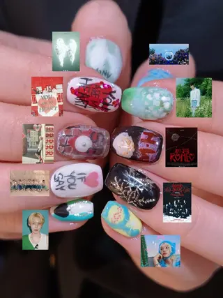 ネイル 3dパーツ/流行り 👧shushu❤️のネイルデザイン