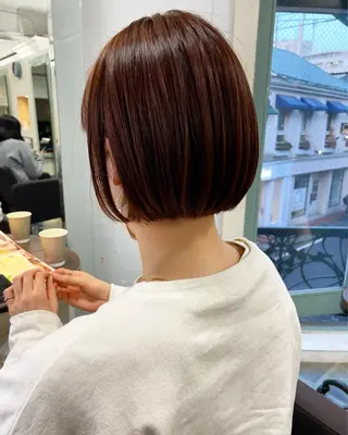 ショート 平 ちひろのヘアスタイル