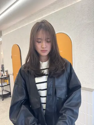 ミディアム カラー ralme/sol 髙橋一哉のヘアスタイル