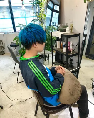 ショート カラー ヘアアレンジ メンズ 松下 倫子のヘアスタイル