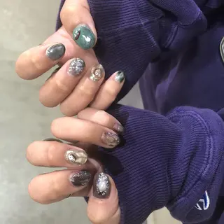 ネイル 【淡色color/ nail】maikoのネイルデザイン