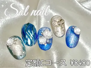 ネイル ソルネイル所属・ソルネイル ナナのネイルデザイン
