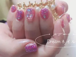 ネイル フィルイン、長さ出し 深爪矯正のネイルデザイン