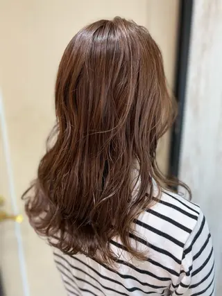 セミロング Archiar creative hair所属・たけなか ゆいのヘアスタイル