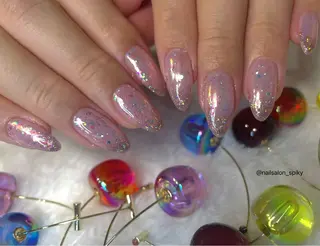 ネイル Spiky とうげ ふうかのネイルデザイン