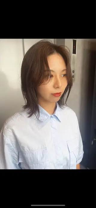 ミディアム MAI /BUCKS/天王寺のヘアスタイル