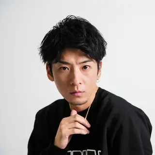 ショート カラー パーマ メンズ シースルーマッシュ/ メンズ/KYOHEIのヘアスタイル