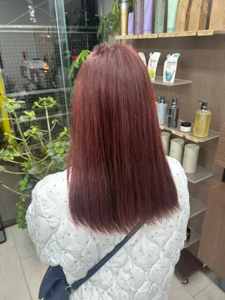 ミディアム カラーモデル募集中/ 辻堂/来瞳のヘアスタイル