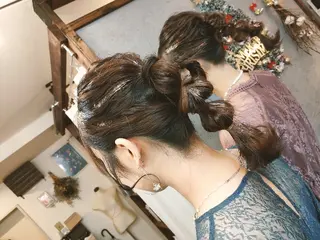 ヘアアレンジ HempBeauty 浅野アサミのヘアスタイル