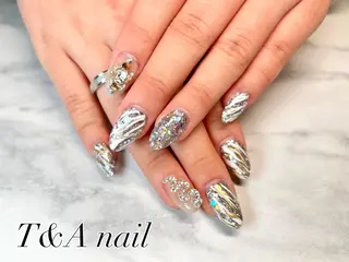 セミロング ネイル T&A nailのネイルデザイン