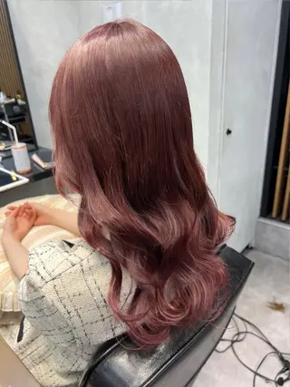 セミロング カラー ヘアアレンジ ar+ ❤︎ maiのヘアスタイル
