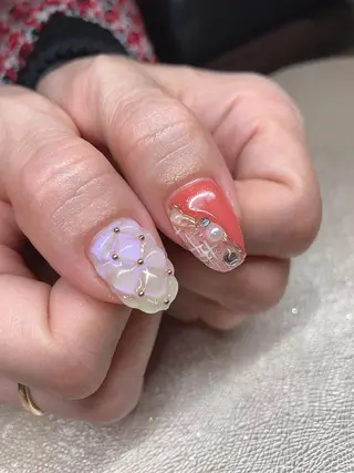 ネイル 𝐴𝑁𝑈𝐸 トラブル爪育成専門のネイルデザイン