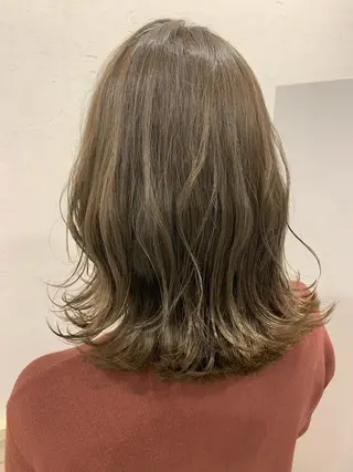 ミディアム カラー 【店長】 草間大輔のヘアスタイル