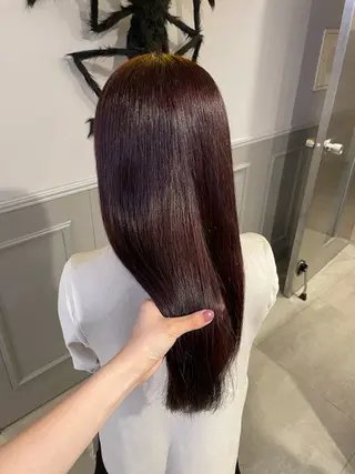 ロング カラー 🎀暖色/ラベンダー /paru🤍のヘアスタイル