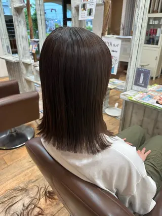 ミディアム 渡邊 あんな「竜王店」のヘアスタイル