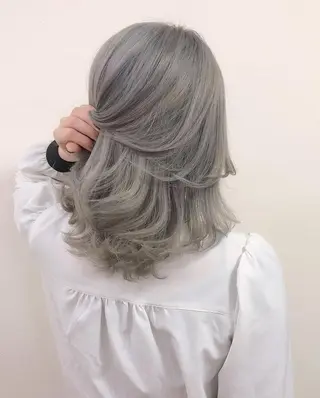 カラー ヘアセット無料モデル 募集／栄／久屋／谷崎のヘアスタイル