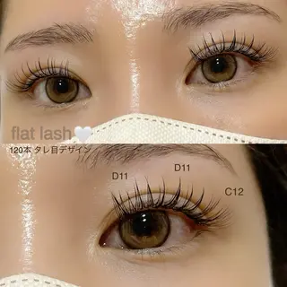 マツエク・マツパ Lana by and life所属・mayu 🌷のマツエク・マツパデザイン