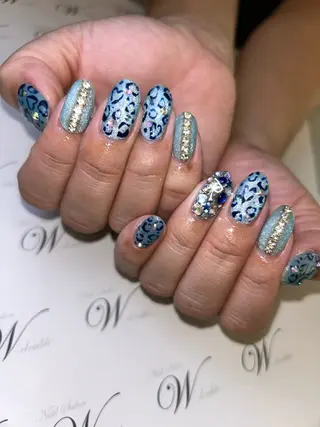 ショート ネイルサロン ダブルのネイルデザイン