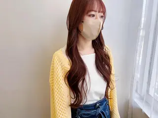 ロング カラー タカハシ ハヤトのヘアスタイル