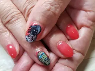 ネイル おで@ oderi_nailのネイルデザイン