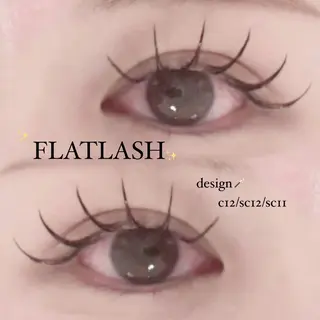 マツエク・マツパ 🎀Ayane🎀 束感マツエクのマツエク・マツパデザイン