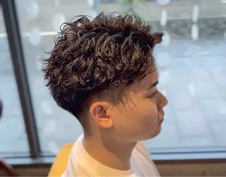 パーマ メンズ suka  hair所属・タイチ メンズ専門のヘアスタイル