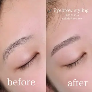 アイブロウ BEMOA eyelash&eyebrow所属・BEMOA 新木 毬のマツエク・マツパデザイン