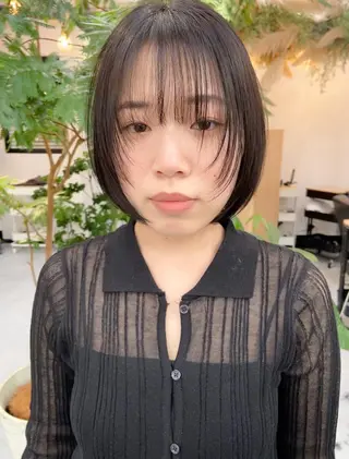 ショート カラー 田中 あやなのヘアスタイル