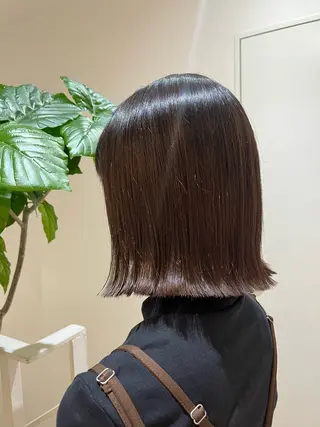 ミディアム 暖色カラー/似合わせ カット/名古屋/辻のヘアスタイル