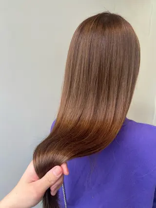 ロング 松本 茜のヘアスタイル