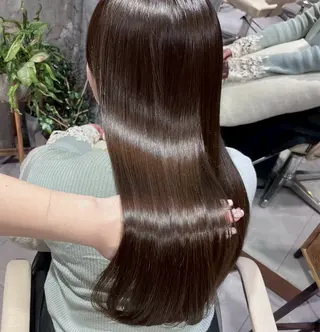 ロング 齋 花音のヘアスタイル
