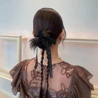 ロング ヘアアレンジ 横浜アレンジ/メンズ カット/yuukaのヘアスタイル