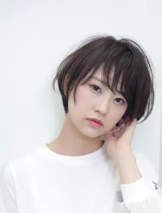 ショート M.SLASH自由が丘所属・【くせ毛/ショート/ ボブ】元太郎のヘアスタイル