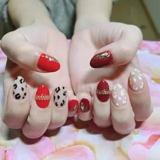 ミディアム hs nail salonのネイルデザイン