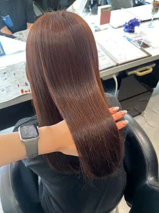 ロング カラー 韓国風顔まわり/ベー ジュ/マツエク♡美咲のマツエク・マツパデザイン