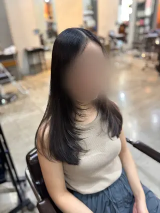 ロング 小川 凜華のヘアスタイル