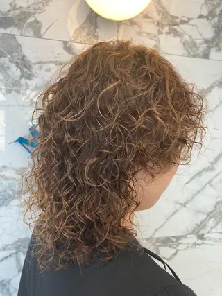 パーマ macaronいわきラトブ店所属・吉田 真美のヘアスタイル