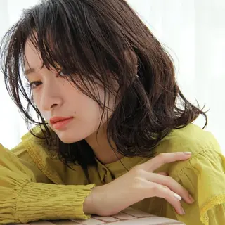 ミディアム 🫧FERIA北千里 🫧のヘアスタイル