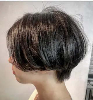 ショート カラー 平田 健一のヘアスタイル