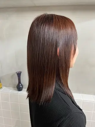 ミディアム anon Loemのヘアスタイル