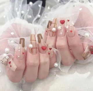 ネイル 波 なみのネイルデザイン