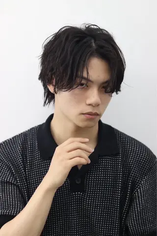 メンズ 韓国ヘア特化🇰🇷 似合わせカットパーマのヘアスタイル