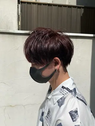 ショート カラー メンズ メンズ特化型美容師 栗山勇人のヘアスタイル