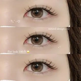 マツエク・マツパ 金子 心咲のマツエク・マツパデザイン