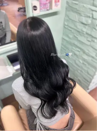 ロング カラー 🤍ふんわりアイドル カラー🎀Rio🪽のヘアスタイル