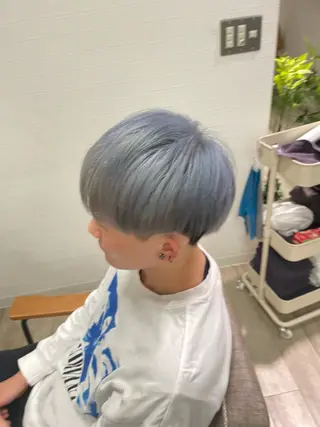 ショート カラー メンズ 【髪質改善・美髪 矯正】🌟だいち🌟のヘアスタイル
